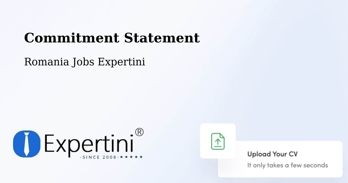 Corporate Commitment – Rădăuți - Romania Jobs Expertini